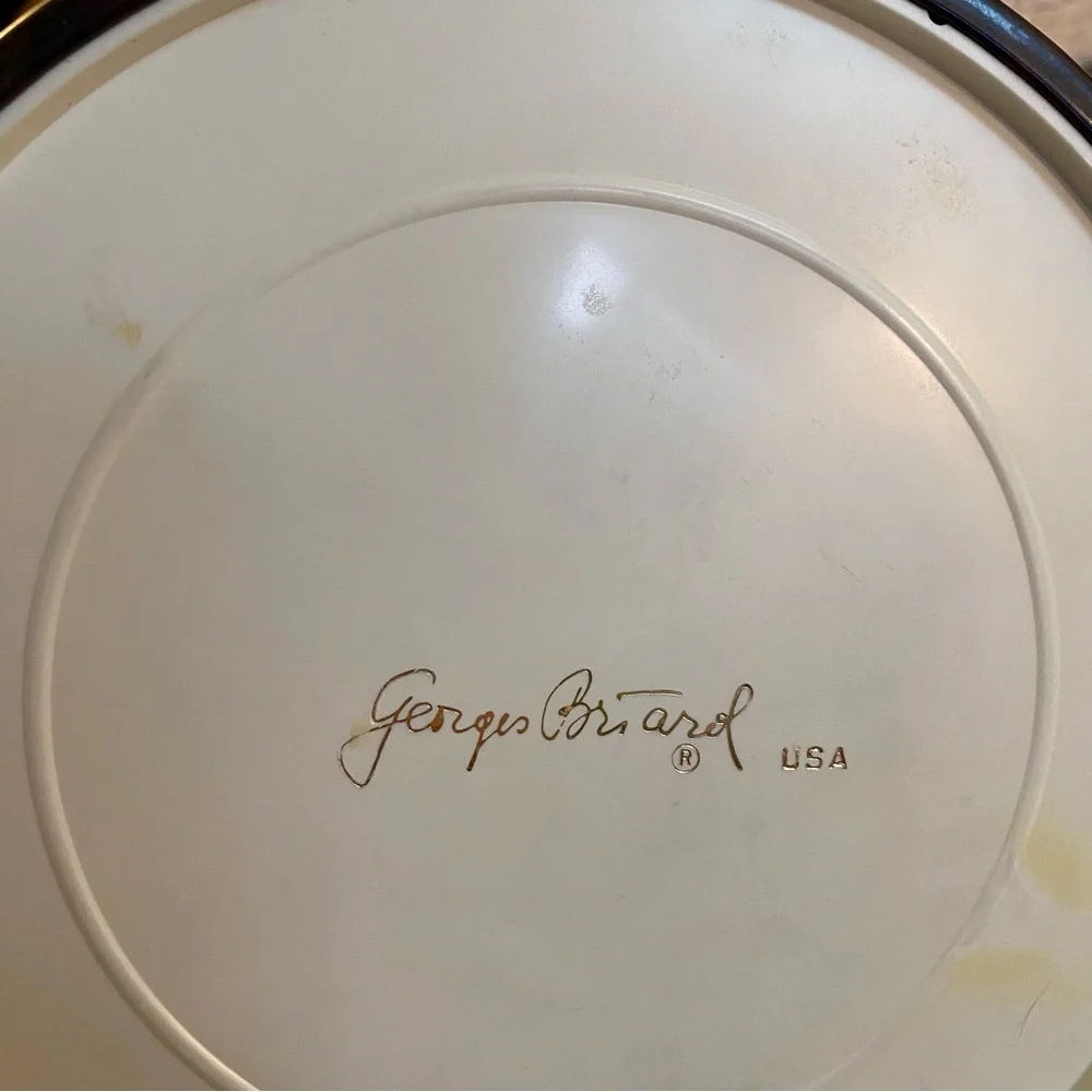Vintage Georges Briard Mid-Century Modern Tortoise Shell Ice Bucket